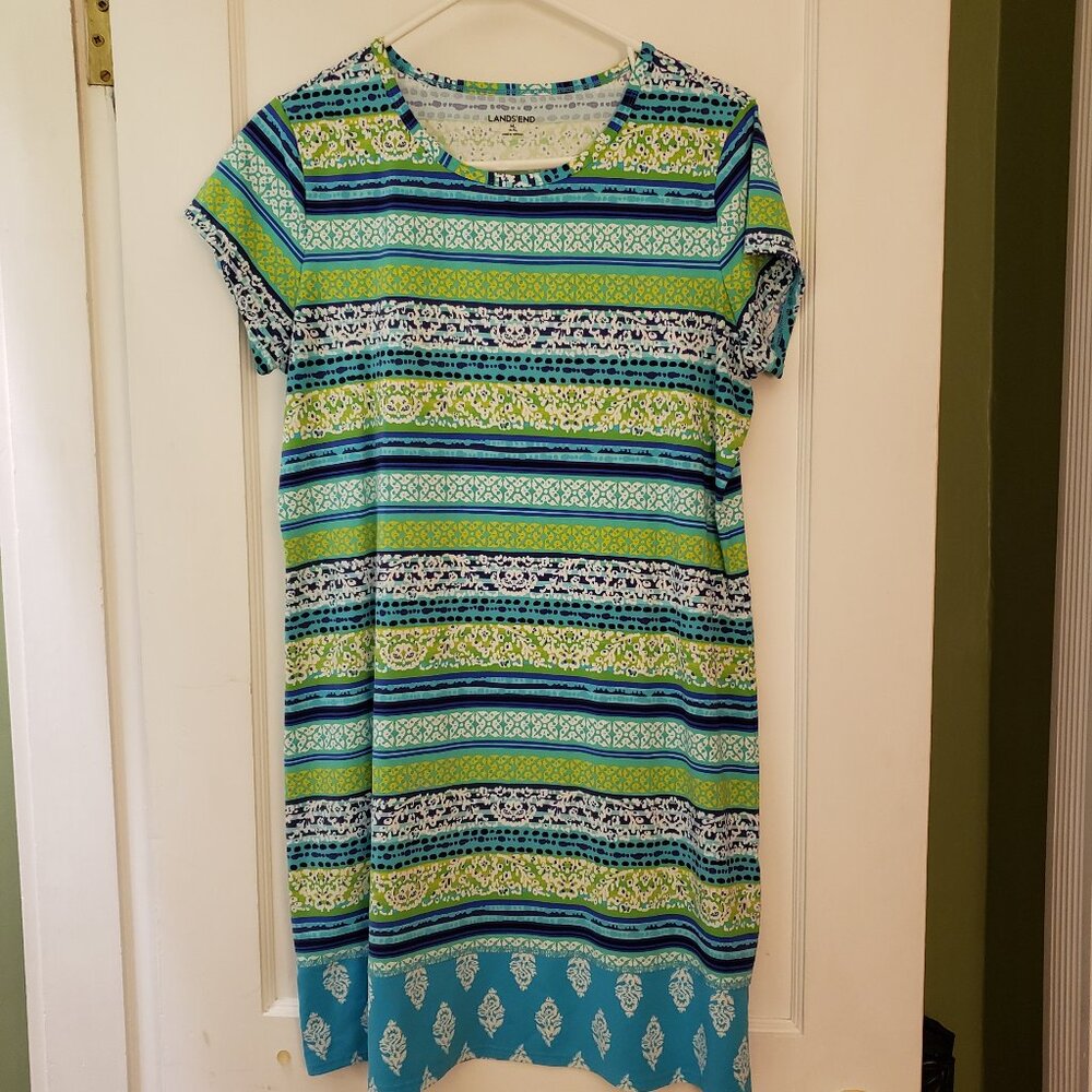 EUC women's Lands' End dress Medium